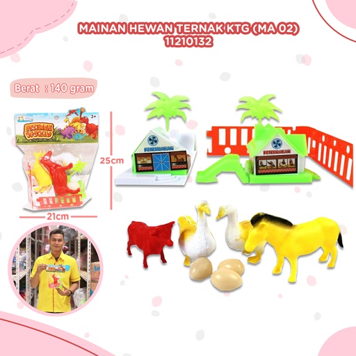 [11210132] (MA 02) MAINAN HEWAN TERNAK KTG BX78