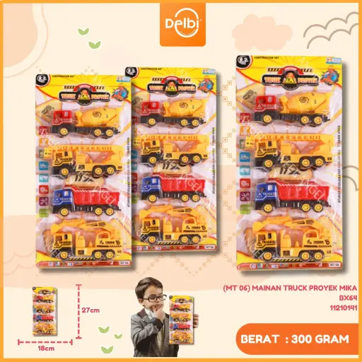[11210141] (MT 06) MAINAN TRUCK PROYEK MIKA BX64