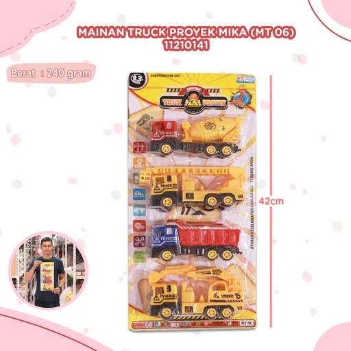 [11210141] (MT 06) MAINAN TRUCK PROYEK MIKA BX64