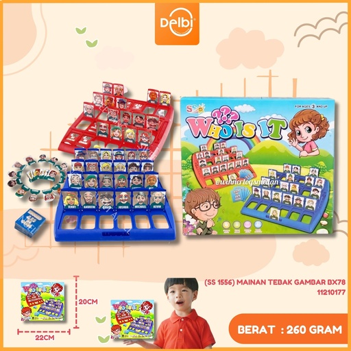 [11210177] (SS 1556) MAINAN TEBAK GAMBAR BX78