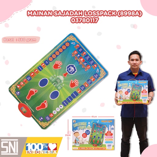 [03780117] (8998A) MAINAN SAJADAH LOSSPACK BX24