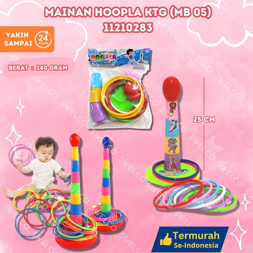 [11210283] (MB 05) MAINAN HOOPLA KTG ISI 112PCS BX112