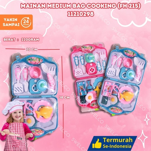 [11210298] (FH 215) MAINAN MEDIUM BAG COOKING ISI 46PCS BX46