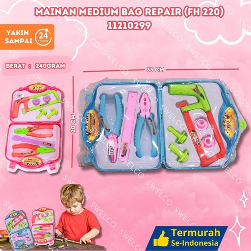 [11210299] (FH 220) MAINAN MEDIUM BAG REPAIR ISI 50PCS BX50