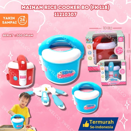 [11210307] (FK 118) MAINAN RICE COOKER BO ISI 60PCS