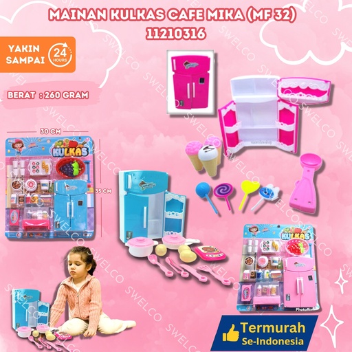 [11210316] (MF 32) MAINAN KULKAS CAFE MIKA ISI 48PCS BX48