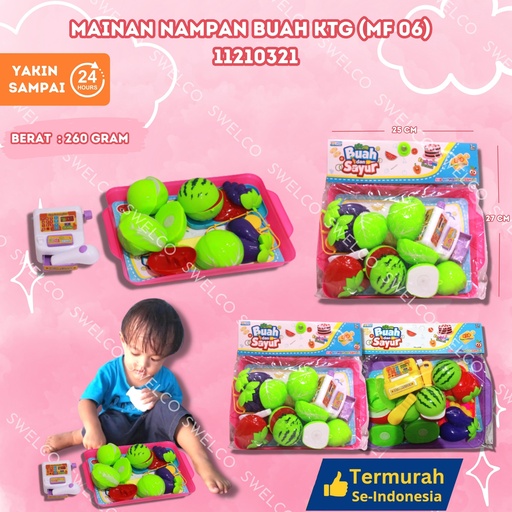 [11210321] (MF 06) MAINAN NAMPAN BUAH KTG ISI 56PCS BX56