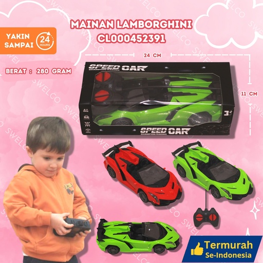 [CL000452391] (LX-1B) MAINAN LAMBORGHINI 72PCS mobil remot remote RC BX72