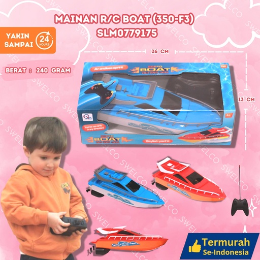 [SLM0779175] (350-F3) MAINAN R/C BOAT (350-F3)60PCS BX60