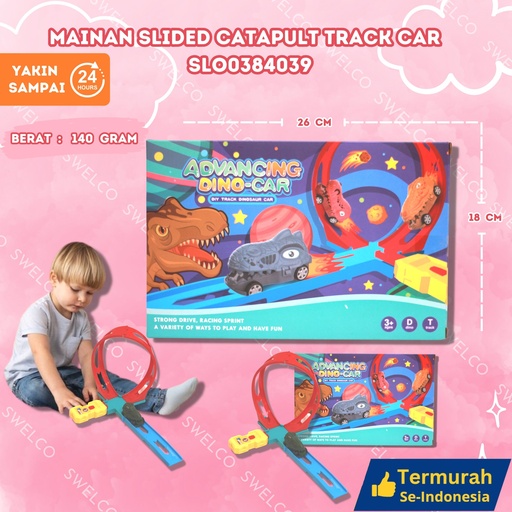 [SLO0384039] (6160) MAINAN SLIDED CATAPULT TRACK CAR (6160)96PCS BX96