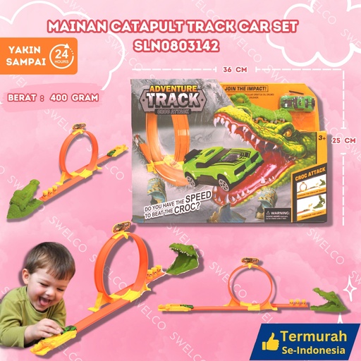 [SLN0803142] (1108-1) MAINAN CATAPULT TRACK CAR SET 36PCS BX36