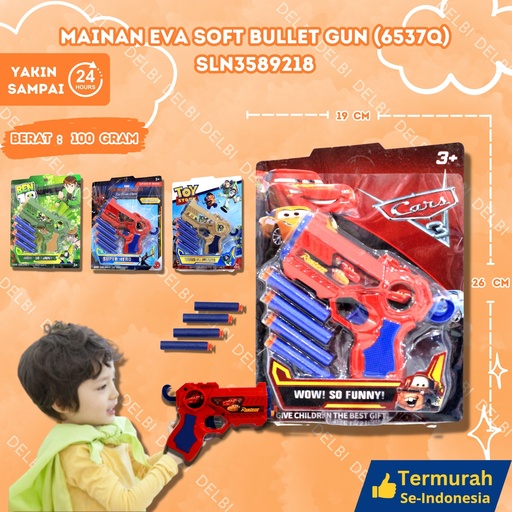 [SLN3589218] (6537Q) MAINAN EVA SOFT BULLET GUN 288PCS BX288