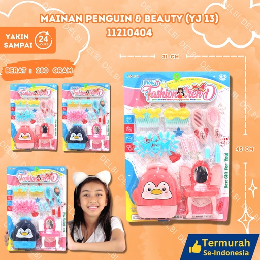 [11210404] (YJ 13) MAINAN PENGUIN n BEAUTY 60PCS BX60