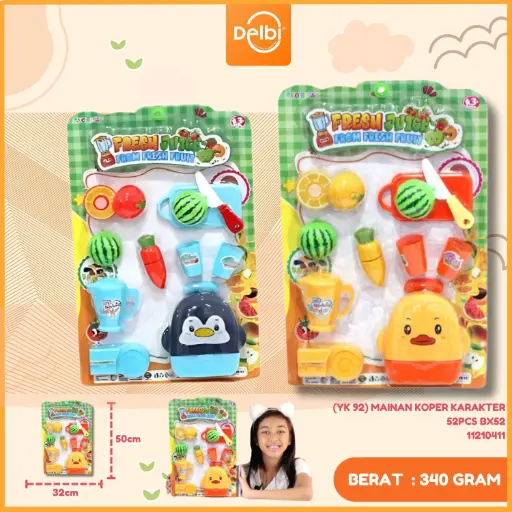 [11210411] (YK 92) MAINAN KOPER KARAKTER 52PCS BX52