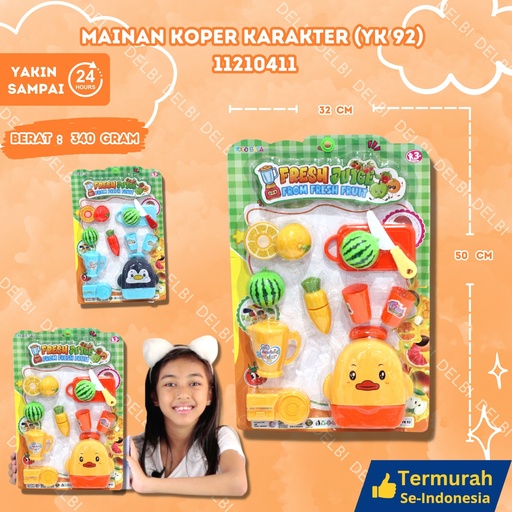 [11210411] (YK 92) MAINAN KOPER KARAKTER 52PCS BX52