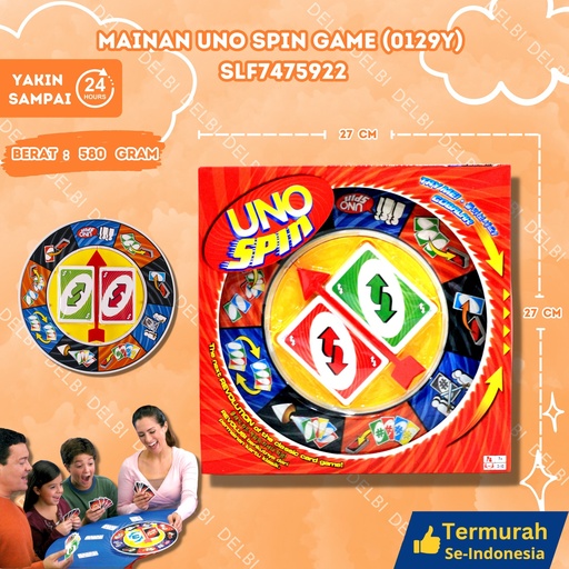[SLF7475922] (0129Y) MAINAN UNO SPIN GAME 48PCS BX48