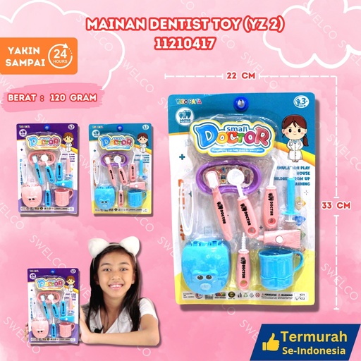 [11210417] (YZ 2) MAINAN DENTIST TOY 