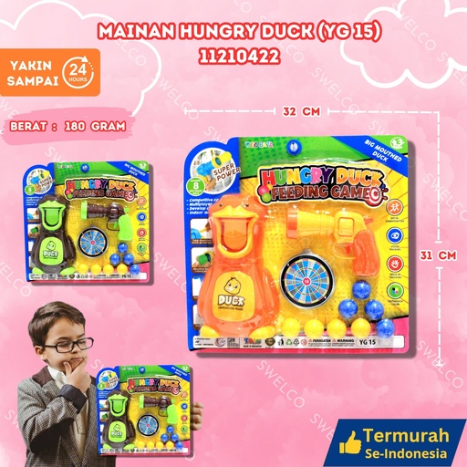 [11210422] (YG 15) MAINAN HUNGRY DUCK 40PCS BX40
