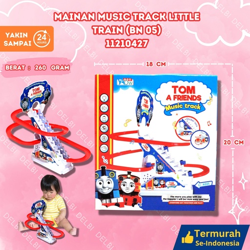 [11210427] (BN 05) MAINAN MUSIC TRACK LITTLE TRAIN 68PCS BX68