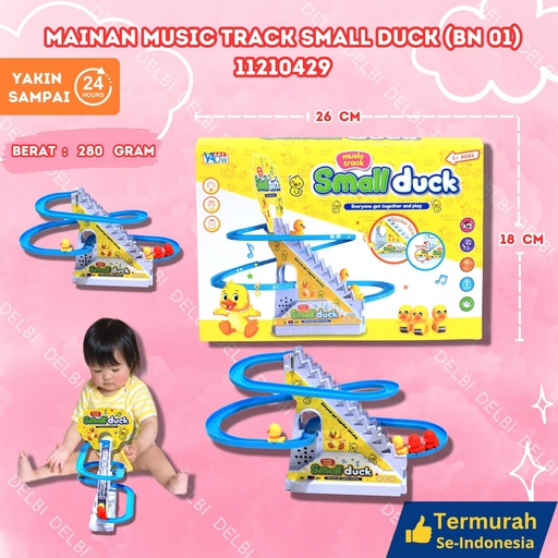 [11210429] (BN 01) MAINAN MUSIC TRACK SMALL DUCK 66PCS BX66