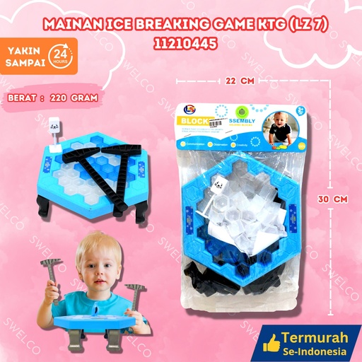 [11210445] (LZ 7) MAINAN ICE BREAKING GAME KTG 63PCS BX63