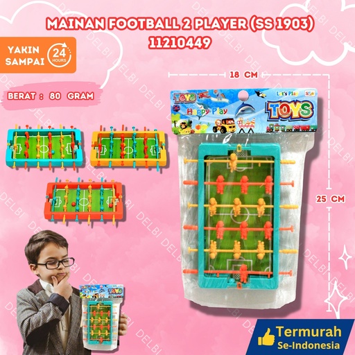 [11210449] (SS 1903) MAINAN FOOTBALL 2 PLAYER 192PCS BX192