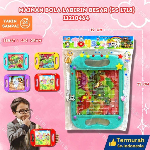 [11210464] (SS 1718) MAINAN BOLA LABIRIN BESAR 204PCS ARENA GANTUNG OPP BX204