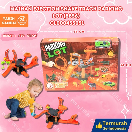 [CL000455051] (8856) MAINAN EJECTION SNAKE TRACK PARKING LOT 48PCS BX48