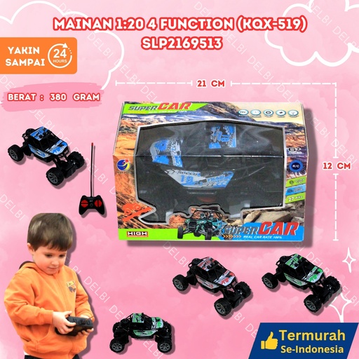 [SLP2169513] (KQX-519) MAINAN 120 4 FUNCTION 96PCS BX96