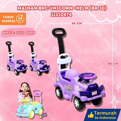 [11210474] (BR 30) MAINAN BRC UNICORN +HELM 4PCS BX4