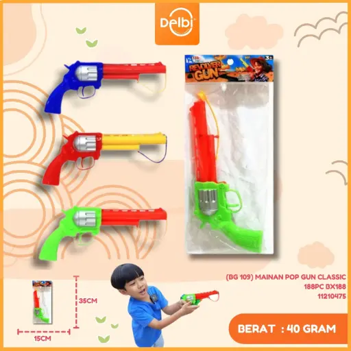 [11210475] (BG 109) MAINAN POP GUN CLASSIC 188PC BX188