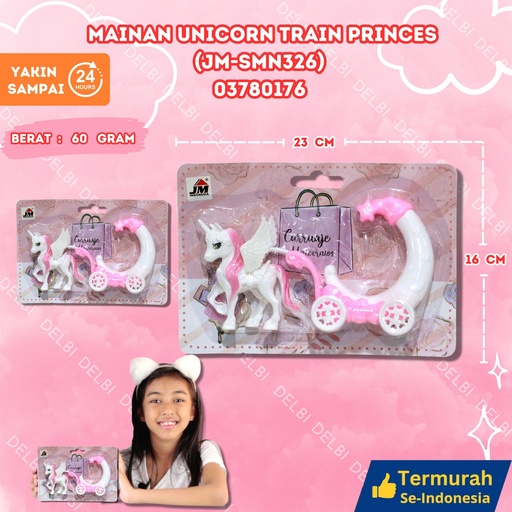 [03780176] (JM-SMN326) MAINAN UNICORN TRAIN PRINCES (360PCS (1184) BX360