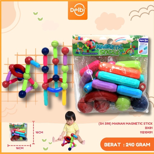 [11210491] (SH 398) MAINAN MAGNETIC STICK BX81