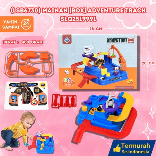 [SLQ2519991] (LSB6730) MAINAN [BOX] ADVENTURE TRACK 36PCS BX36