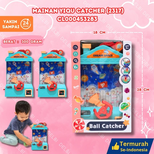 [CL000453283] (2317) MAINAN YIQU CATCHER 72PCS BOLA ARENA SETIR BALL LEMPAR BX72