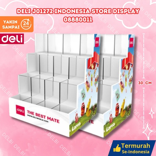 [08880011] DELI J01272 INDONESIA STORE DISPLAY BESAR RAK BX1