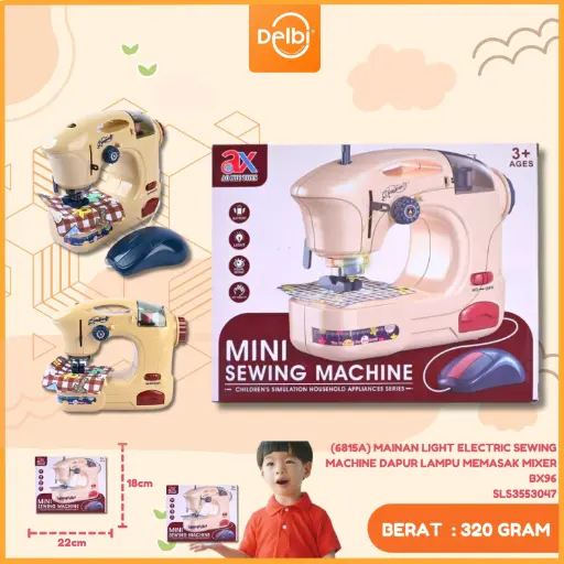 [SLS3553047] (6815A) MAINAN LIGHT ELECTRIC SEWING MACHINE DAPUR LAMPU MEMASAK MIXER BX96