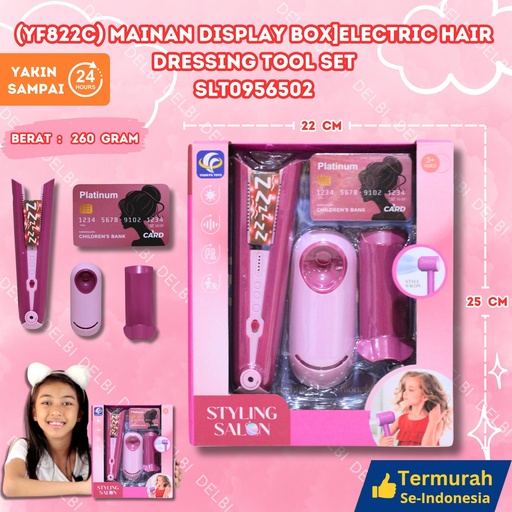 [SLS0956502] (YF822C) MAINAN DISPLAY BOX]ELECTRIC HAIR DRESSING TOOL SET 84PCS KECANTIKAN ELECTRIC BX84