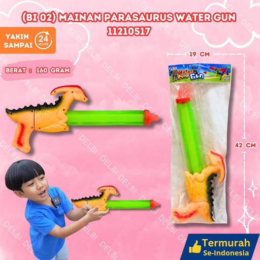 [11210517] (BI 02) MAINAN PARASAURUS WATER GUN 78PCS TEMBAK AIR PISTOL BX78