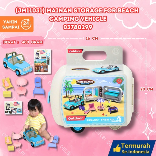 [03780299] (JM11031) MAINAN STORAGE FOR BEACH CAMPING VEHICLE ISI 48PCS BAG CAR PANTAI SET BX48