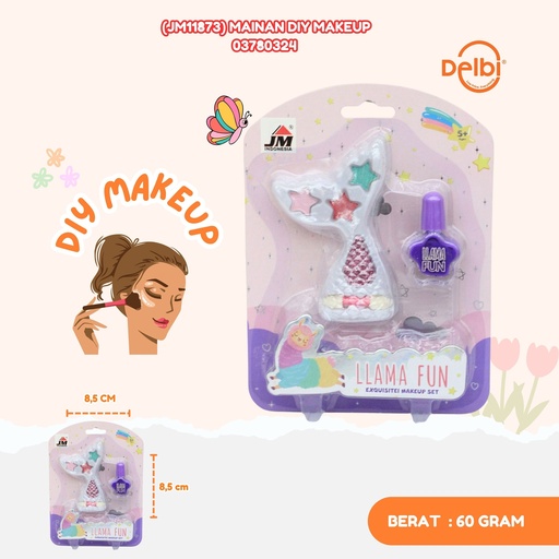 [03780324] (JM11873) MAINAN DIY MAKEUP KECANTIKAN ANAK PEREMPUAN BX144